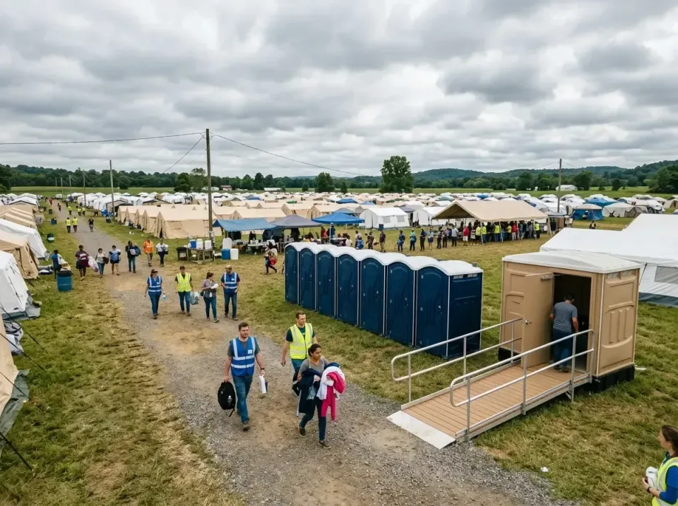disaster-relief-camp-restrooms-010 — frequently asked questions, Dumpster & Portable Bathrooms Rental in Eveleth, MN